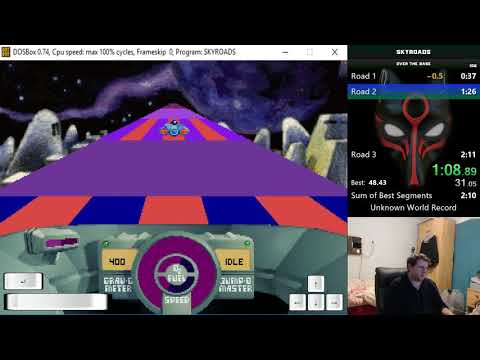 SkyRoads - Speedrun - Over the Base - 1:59.84 [WR]