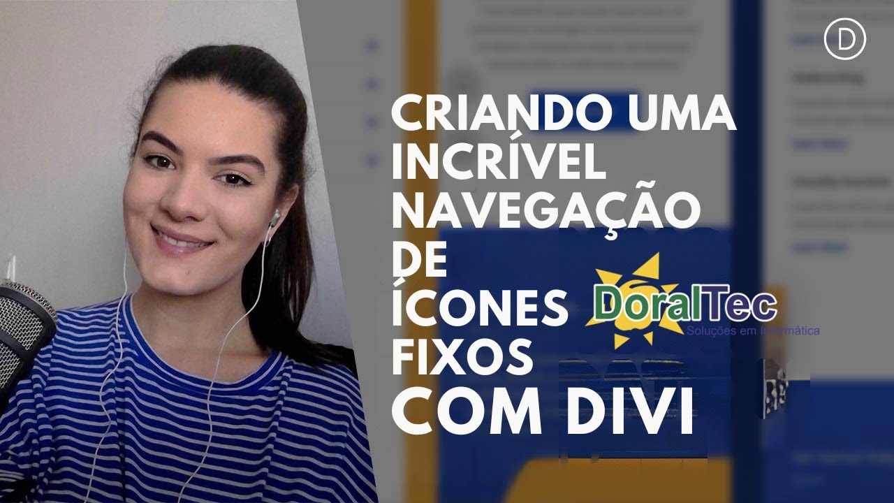 Criando uma navegação de ícones fixos impressionante com Divi