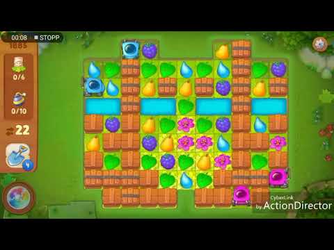 Gardenscapes level 1885