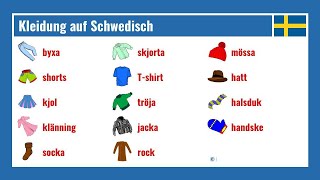 Kleidung auf Schwedisch