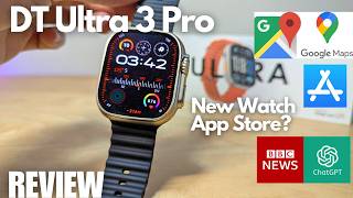 REVIEW: DT Ultra 3 Pro - This Budget Smartwatch Can Install Apps? Google Maps | ChatGPT | MP3 Player