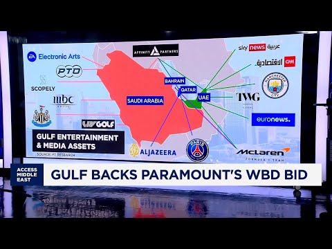 Gulf powers back Paramount's $108B Hollywood grab