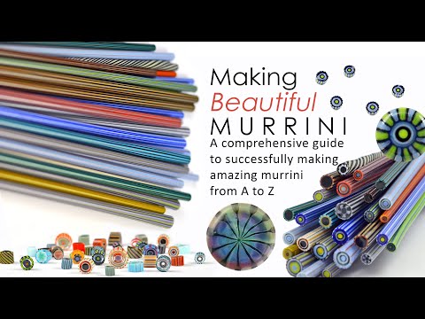 How to Make Millefiori Murrine for Lampworking Glass Artists