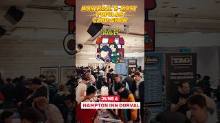 the most popular card show in montreal #mtl #montreal #pokemon #canada