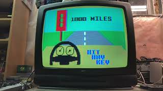 1000 Miles on Intellivision - Testing my game!