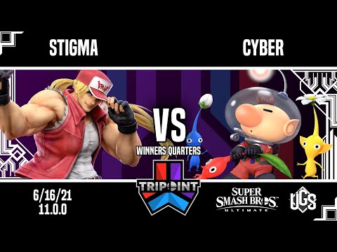 Tripoint Smash Test - Winners Quarters - Stigma(Terry) Vs. Cyber(Olimar)