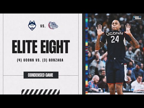 UConn vs. Gonzaga - Elite Eight NCAA tournament extended highlights