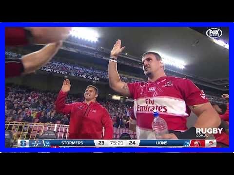 Breaking News | Stormers v Lions Rd.15 2018 Super rugby video highlights| Super Rugby Video Highlig