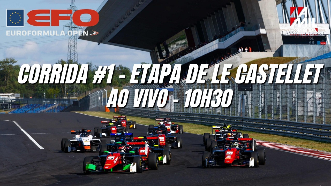 🟣EUROFORMULA OPEN 2026 | ETAPA DE LE CASTELLET  - 1ª CORRIDA | AO VIVO E COM IMAGENS