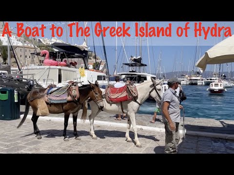 🇬🇷 Hydra Greece, An Island near Athens.