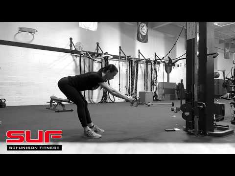 Cable Stiff Leg Deadlift Squat Combo