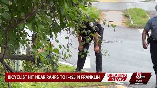 Police investigate serious crash involving bicyclist in Franklin
