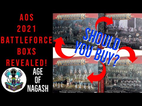 AGE OF SIGMAR | 2021 BATTLEFORCE BOXES REVEALED! SHOULD YOU BUY THEM?