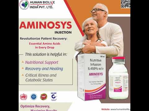 Aminosys SN Nutritive Infusion Pure Crystalline Amino Acids Injection, Packaging Size: 200 ml