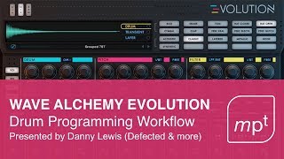 Video thumbnail for Wave Alchemy Evolution - Drum Programming Workflow by Music Production Tutorials with Danny J Lewis
