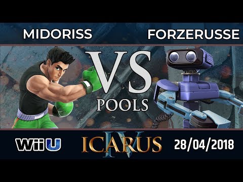 ICARUS IV - Midoriss (Little Mac) vs ForzeRusse (R.O.B.) - Pools
