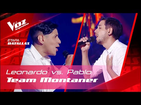Pablo García vs. Leonardo Jurado - "Tu enemigo" - Batallas - La Voz Argentina 2022