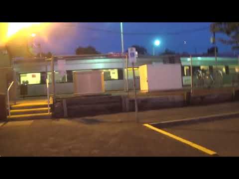 3 Car PTV V/Line VLocity Departing North Geelong Station At Night