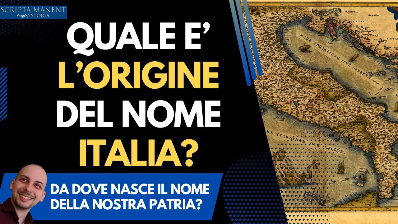 Quale è l'origine del nome Italia?