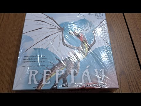 Reptáv dobozbontás #társasjáték #boardgame #games #unboxing - Móroczék videói