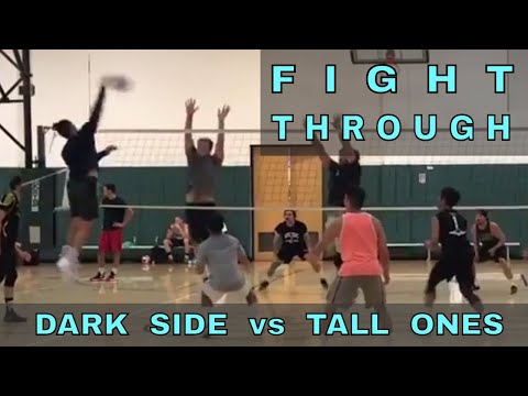 FIGHT THROUGH - Dark Side vs Tall Ones (FULL GAME 8/3/17) - IVL Men's Open Volleyball