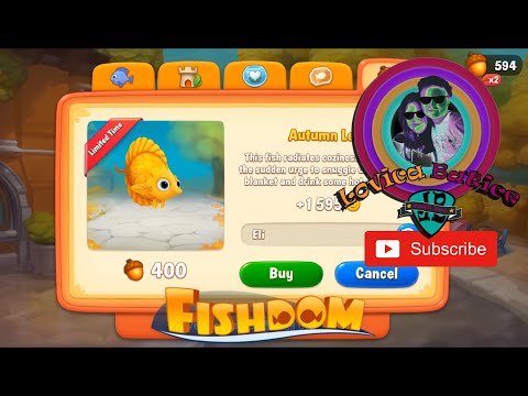 Fishdom - Level 3436 - 3440 - Aquarium Love Story and Bonus Aquarium Autumn In The City - Gameplay