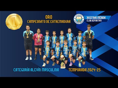 🥇 Oro Campeonato de Extremadura 🏐 Fase Final Alevín Masculina 📆 Temporada 2024-25