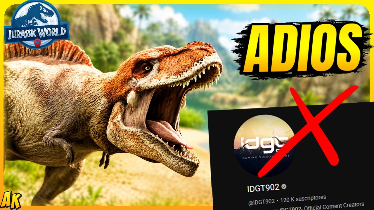 TIRANOTOR NUEVO APEX, IDGT902 SE RETIRA? VUELVE DISTORTUS REX... Jurassic World Alive