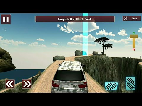 Offroad Jeep Army SUV Mountain Driving Simulator Game