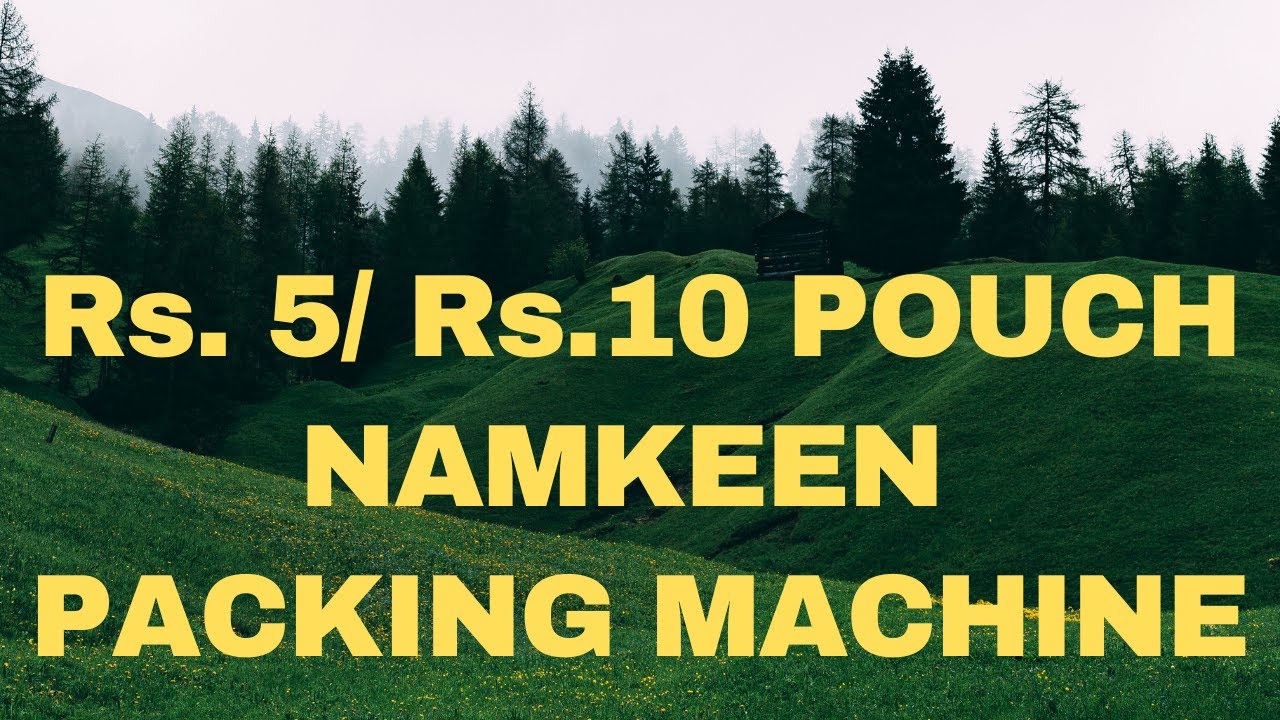 Namkeen Packing Machine - Full Pneumatic Cup Filler