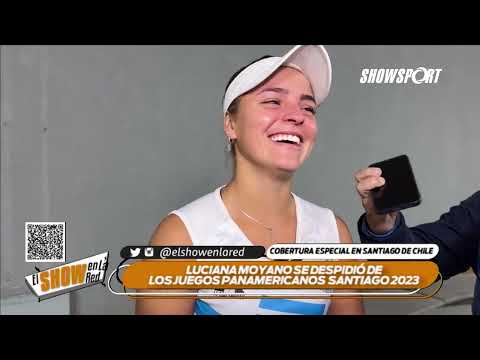 Luciana Moyano se despidió de los Juegos Panamericanos Santiago 2023