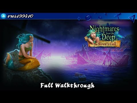 Nightmares from the Deep 2: The Siren's Call - Full Walkthrough + Bonus Chapter [PS4] rus199410