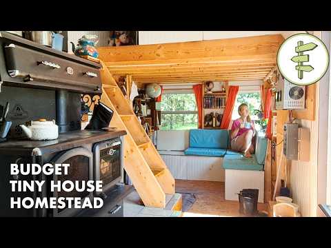 DIY Tiny Home Mom: Budget Living & 50% Food Grown!