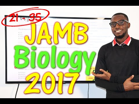 JAMB CBT Biology 2017 Past Questions 21 - 35
