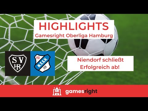 34. Spieltag Gamesright Oberliga Hamburg Highlights SV Halstenbek-Rellingen - Niendorfer TSV