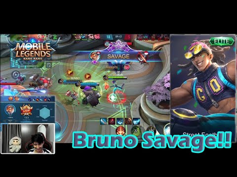 MARKSMAN Bruno Savage !!  / Mobile Legends / Ep 05