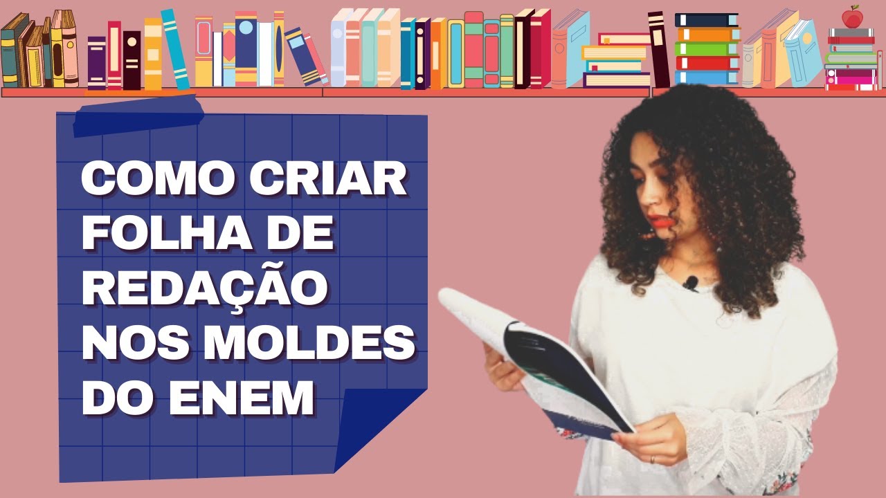 Como criar folha de redação nos moldes do ENEM | Tutorial