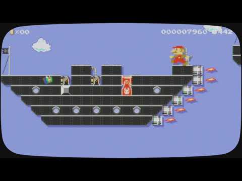 Bowser Jr.'s 8-Bit Takeover by Yosef - Super Mario Maker - No Commentary 1bq