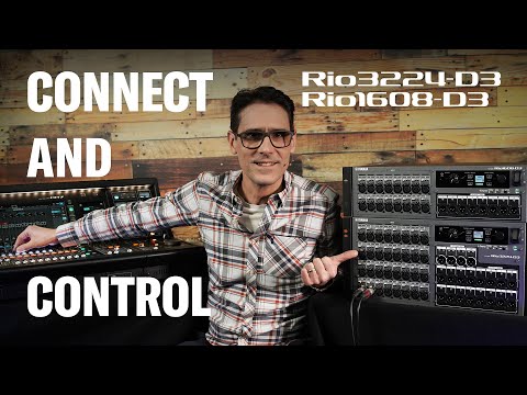 DM7 Series Training Video #15: Connect and Control Rio3224-D3 and Rio1608-D3