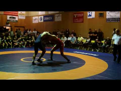 14.09.2019 SC Großostheim vs RWG - 86kg Gr-Röm: Daniel Müller vs Yordan Kungalov, Teil 1