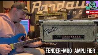 Video thumbnail for Fender M80 - Amplifier Demo by GuitarVinger_24