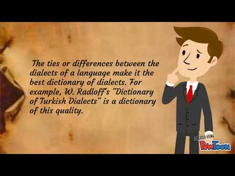 TURKISH DIALECTS AND 7500 WORDS FROM DİVANÜ LUGAT-