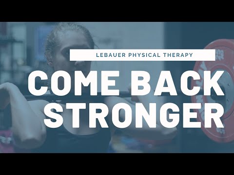 How You Can Come Back Even Stronger After an Injury