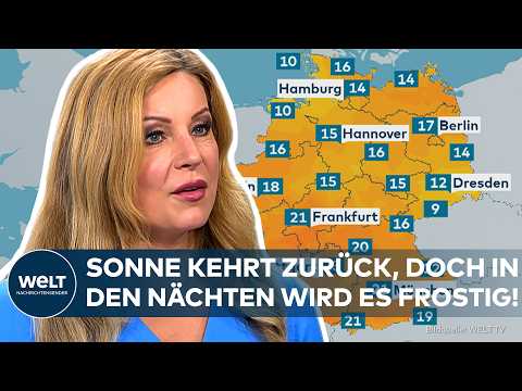 Video Thumbnail: DEUTSCHLAND: Strahlender Sonnenschein im Anmarsch, doch die Nächte bleiben eisig kalt!