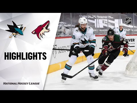 Sharks @ Coyotes 1/16/21 | NHL Highlights