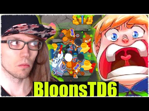 ICH ZWANG IHN #AUTSCH ZU SPIELEN! - Bloons Td6 [Deutsch/German]
