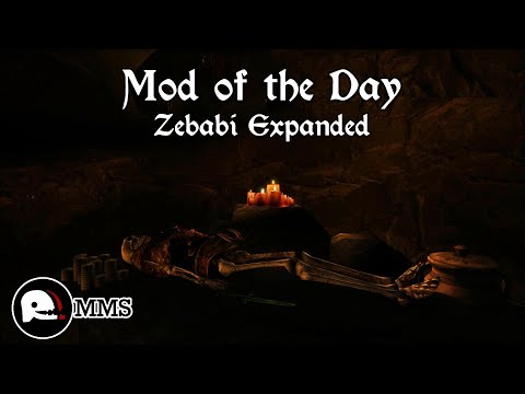 Morrowind Mod of the Day EP22 - Zebabi Expanded Dungeon Mod Showcase