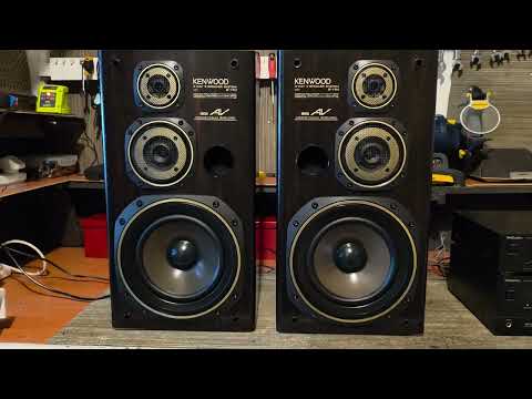 VINTAGE KENWOOD 3 WAY SPEAKERS /8 OHM/MADE IN JAPAN image 11