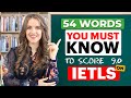 IELTS BAND 9 0 VOCABULARY 54 Words YOU NEED TO KNOW To Pass The IELTS Exam