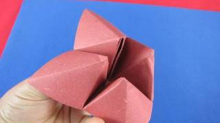 Origami gioco  inferno e paradiso How to Make a Paper Fortune Teller